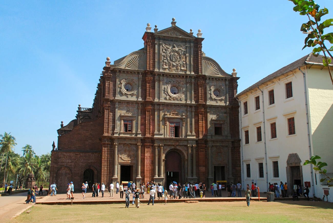 Goa church Bom Jesus Basilica